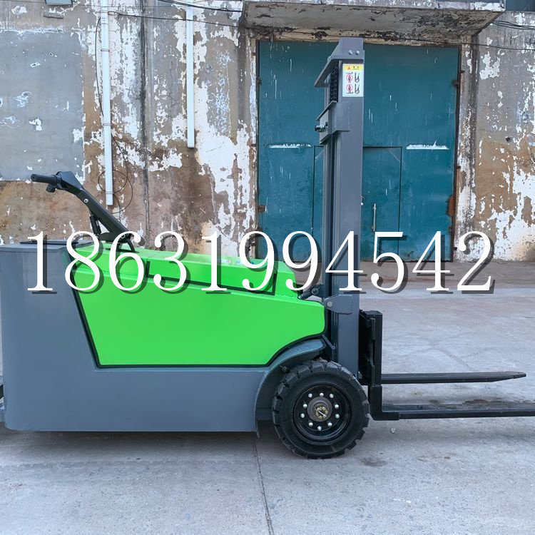 台西乡小型电动叉车1吨2吨步行站驾式电瓶堆高充电装卸车液压升降车铲车